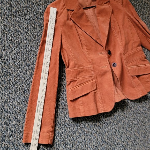 Gorgeous EUC VINTAGE Villager 70s Style Size 8 Corduroy Blazer - Picture 8 of 9